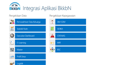 Desktop Screenshot of aplikasi.bkkbn.go.id